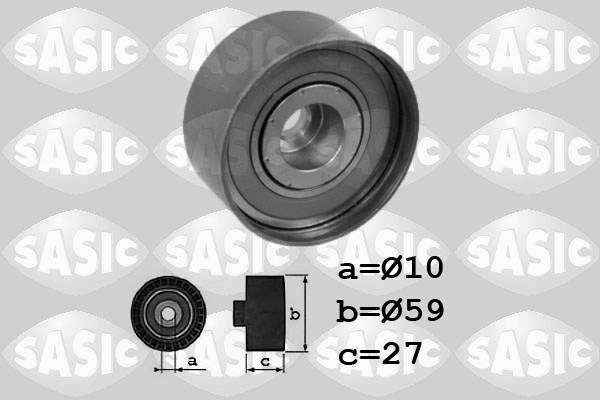 Deflection/Guide Pulley, timing belt SASIC 1706084