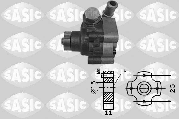 Hydraulic Pump, steering system SASIC 7076063