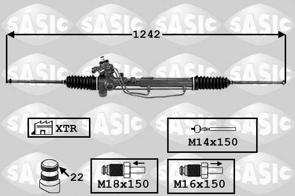 Steering Gear SASIC 7006149