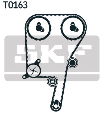 Timing Belt Kit skf VKMA06604 2