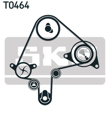 Timing Belt Kit skf VKMA94611 2