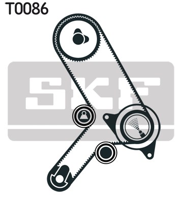 Timing Belt Kit skf VKMA02169 2
