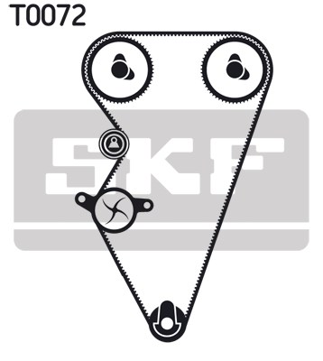 Timing Belt Kit skf VKMA07310 2