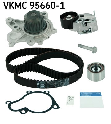 Water Pump & Timing Belt Kit skf VKMC956601
