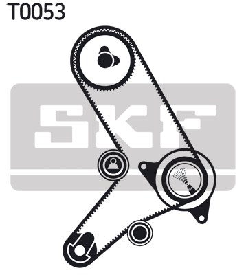 Timing Belt Kit skf VKMA02154 2