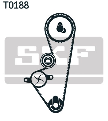 Timing Belt Kit skf VKMA03253 2