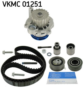 Water Pump & Timing Belt Kit skf VKMC01251