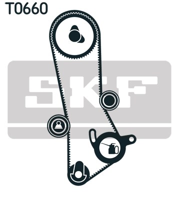 Timing Belt Kit skf VKMA91201 2