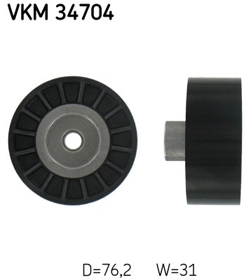 Deflection/Guide Pulley, V-ribbed belt skf VKM34704