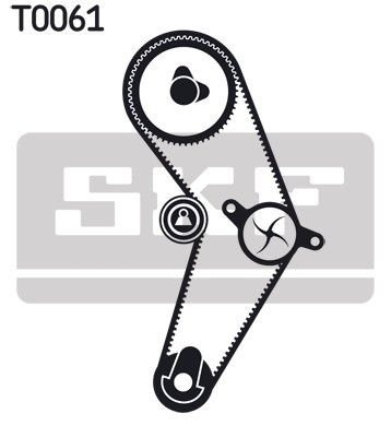 Timing Belt Kit skf VKMA06000 2