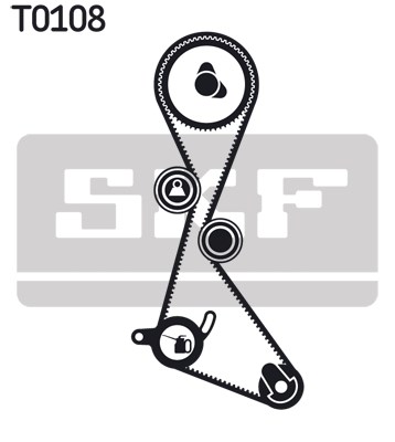 Timing Belt Kit skf VKMA06103 2