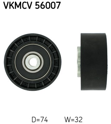 Deflection/Guide Pulley, V-ribbed belt skf VKMCV56007