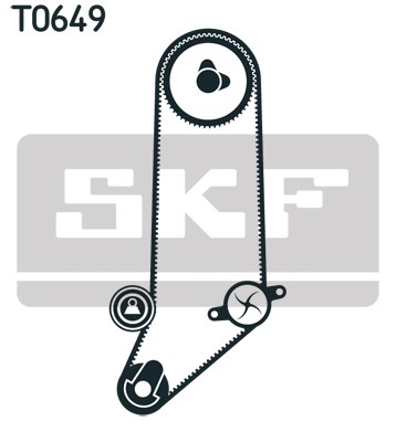 Timing Belt Kit skf VKMA01050 2