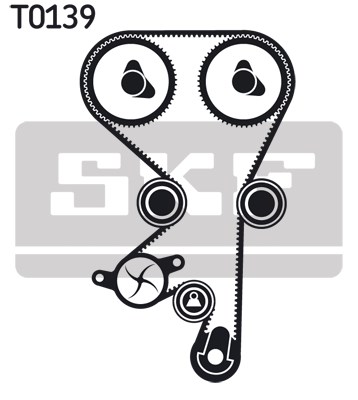 Timing Belt Kit skf VKMA05152 2