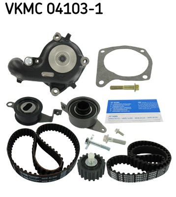 Water Pump & Timing Belt Kit skf VKMC041031