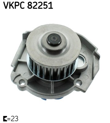 Water Pump, engine cooling skf VKPC82251