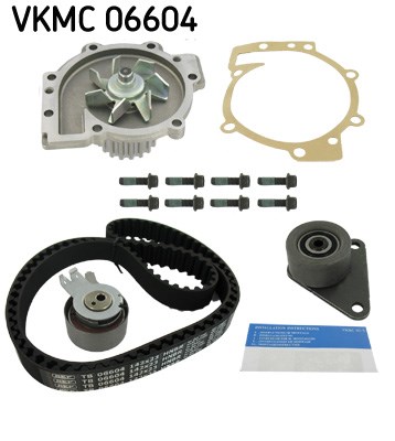 Water Pump & Timing Belt Kit skf VKMC06604