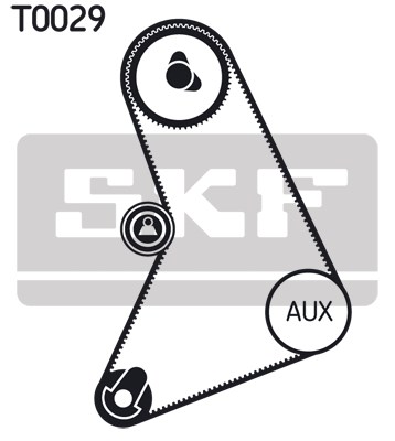 Timing Belt Kit skf VKMA04001 2