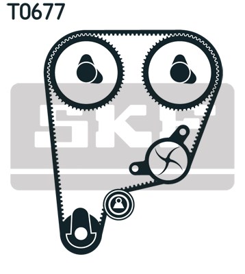 Timing Belt Kit skf VKMA93002 2