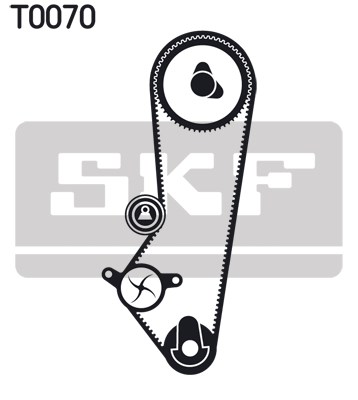 Timing Belt Kit skf VKMA07300 2