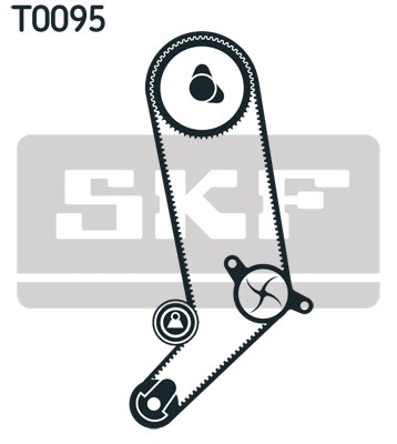 Timing Belt Kit skf VKMA01265 2