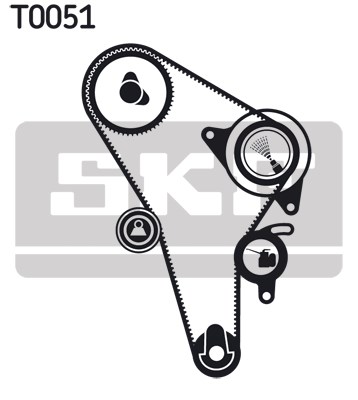 Timing Belt Kit skf VKMA01010 2
