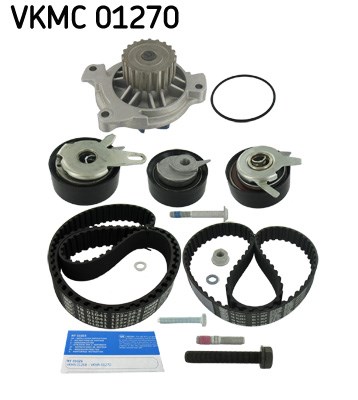 Water Pump & Timing Belt Kit skf VKMC01270