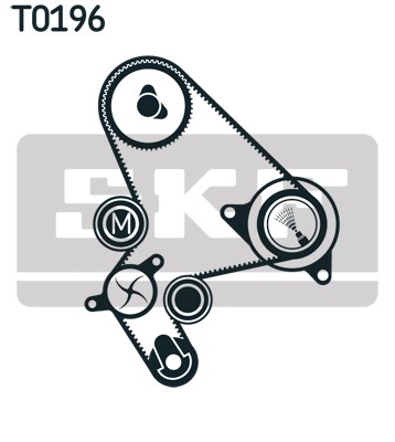 Timing Belt Kit skf VKMA03265 2