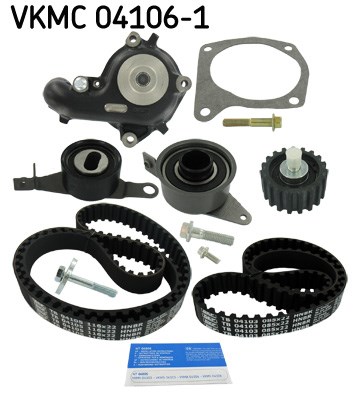 Water Pump & Timing Belt Kit skf VKMC041061