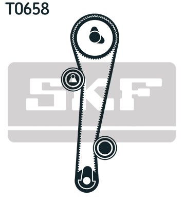 Timing Belt Kit skf VKMA95655 2
