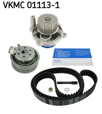 Water Pump & Timing Belt Kit skf VKMC011131