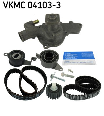 Water Pump & Timing Belt Kit skf VKMC041033