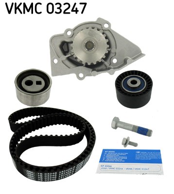 Water Pump & Timing Belt Kit skf VKMC03247