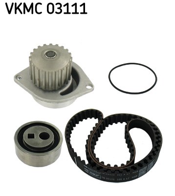 Water Pump & Timing Belt Kit skf VKMC03111
