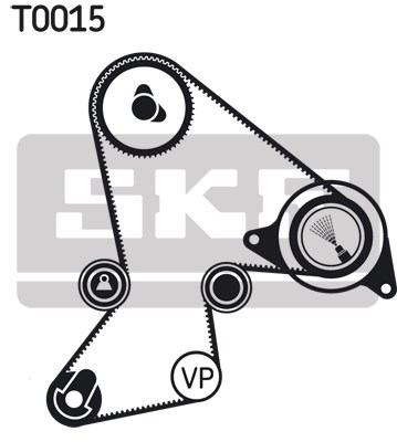 Timing Belt Kit skf VKMA06212 2