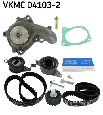Water Pump & Timing Belt Kit skf VKMC041032