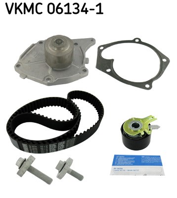 Water Pump & Timing Belt Kit skf VKMC061341