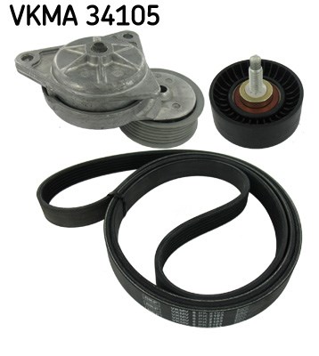 V-Ribbed Belt Set skf VKMA34105