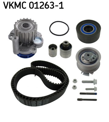 Water Pump & Timing Belt Kit skf VKMC012631