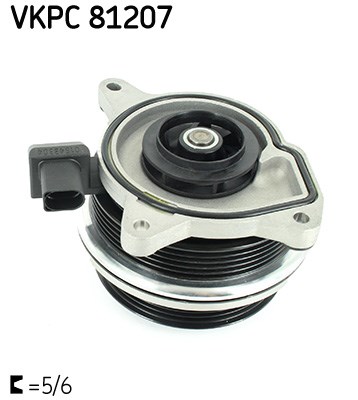 Water Pump, engine cooling skf VKPC81207 2