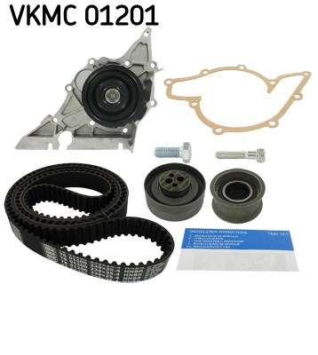 Water Pump & Timing Belt Kit skf VKMC01201