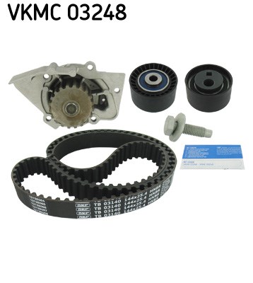 Water Pump & Timing Belt Kit skf VKMC03248