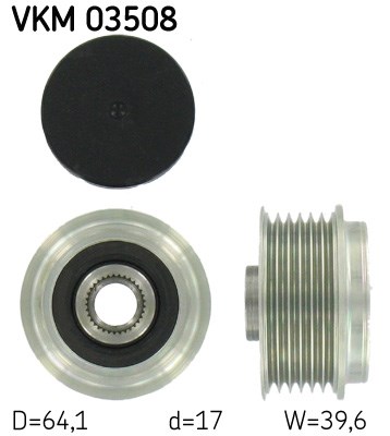 Alternator Freewheel Clutch skf VKM03508