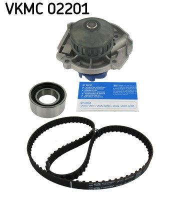 Water Pump & Timing Belt Kit skf VKMC02201