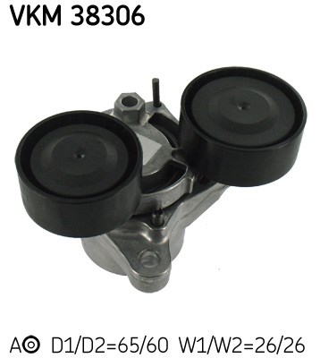 V-Ribbed Belt Set skf VKMA38306
