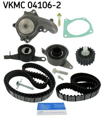 Water Pump & Timing Belt Kit skf VKMC041062