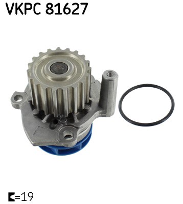 Water Pump, engine cooling skf VKPC81627
