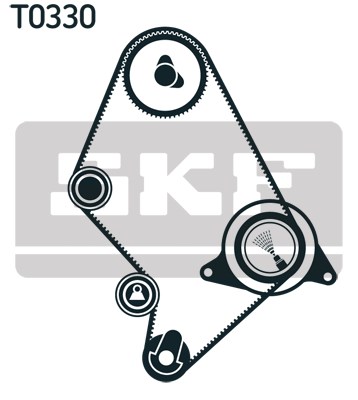 Timing Belt Kit skf VKMA91124 2