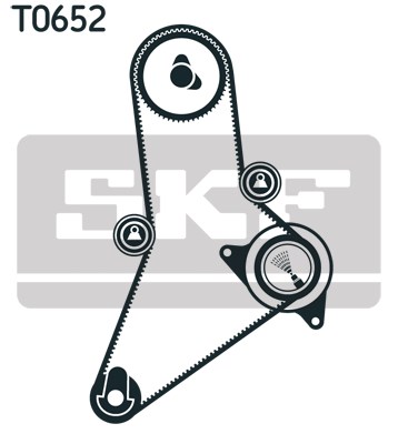 Timing Belt Kit skf VKMA02384 2