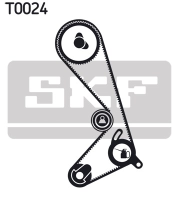 Timing Belt Kit skf VKMA06204 2